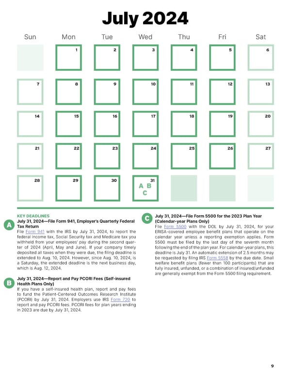 2024 HR Compliance Calendar - Page 9