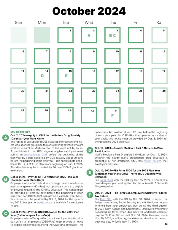 2024 HR Compliance Calendar - Page 13