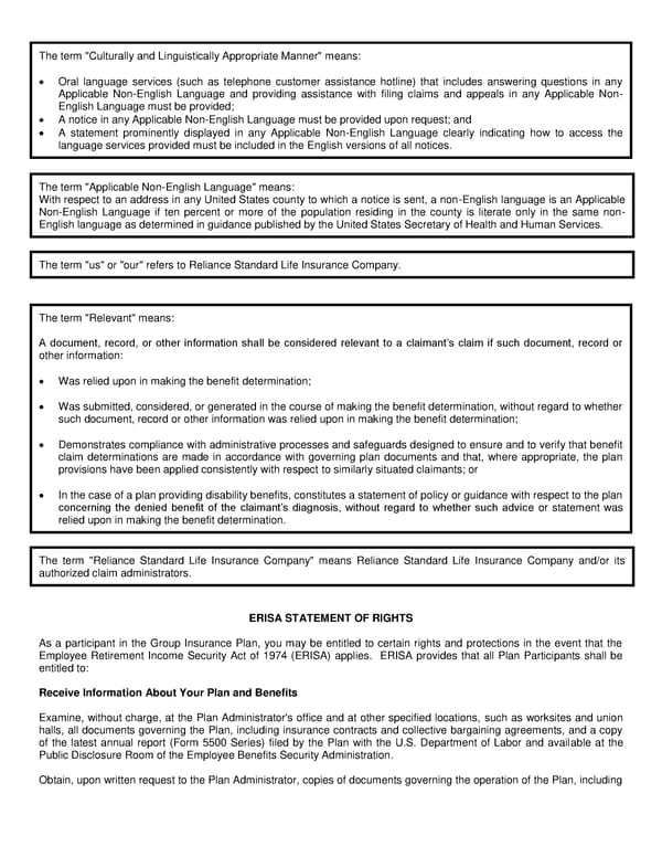 Class 1 Group Life (Basic and Term) Certificate - Page 32