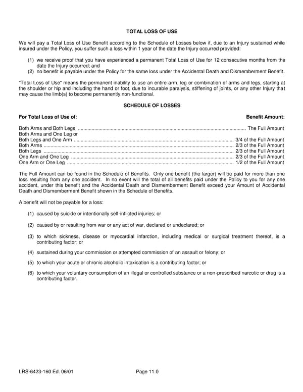 Class 2 Group Life (Basic and Term) Certificate - Page 14