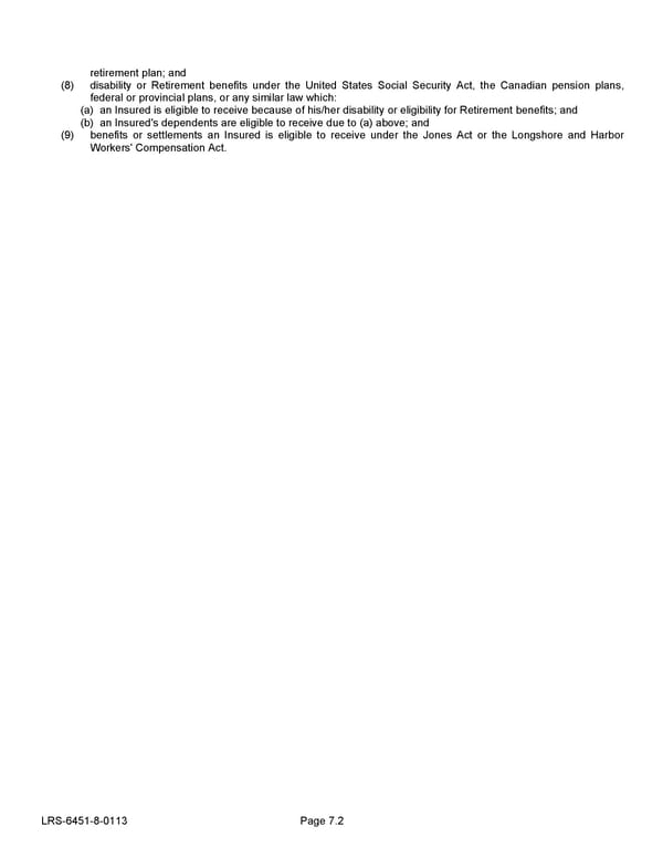 Voluntary Short Term Disability Policy - Page 19