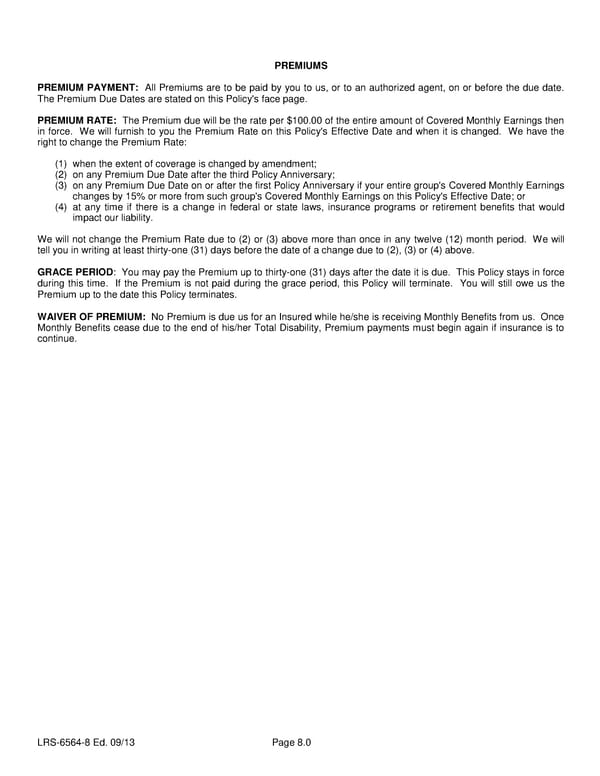 LTD Policy - Page 23