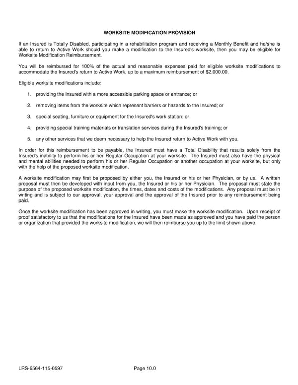 LTD Policy - Page 26