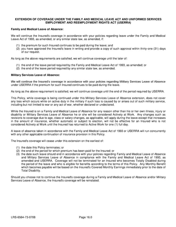 LTD Policy - Page 33