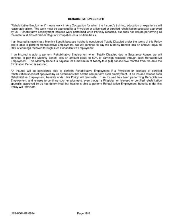 LTD Policy - Page 37