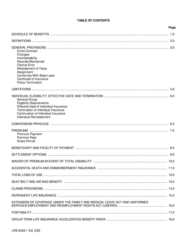 Group Life (Basic and Term) Policy - Page 7