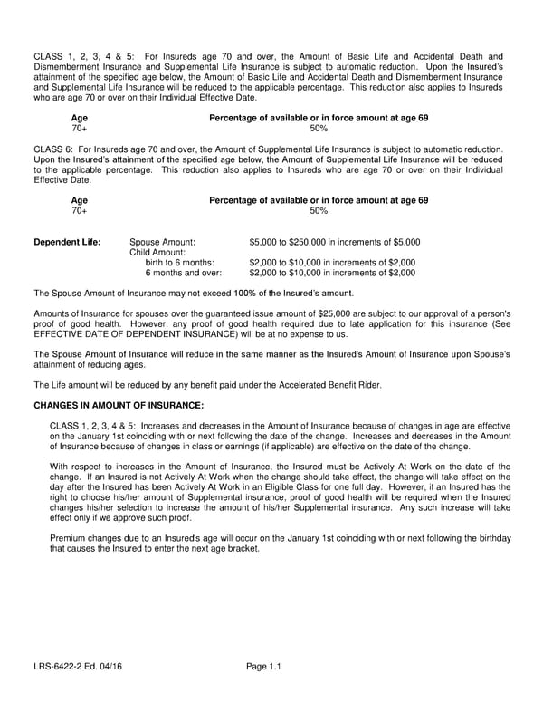 Group Life (Basic and Term) Policy - Page 10