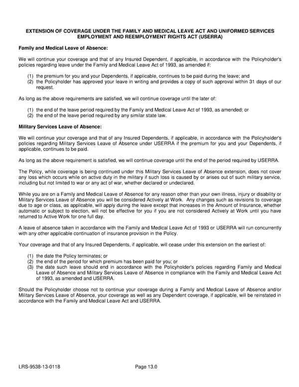 Voluntary Critical Illness Certificate - Page 24