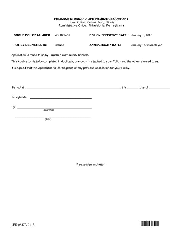Voluntary Critical Illness Policy - Page 3