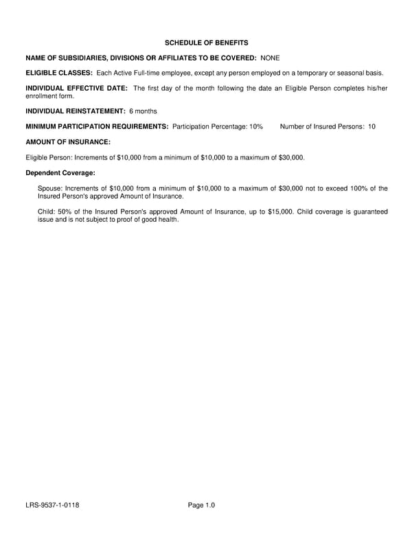 Voluntary Critical Illness Policy - Page 9
