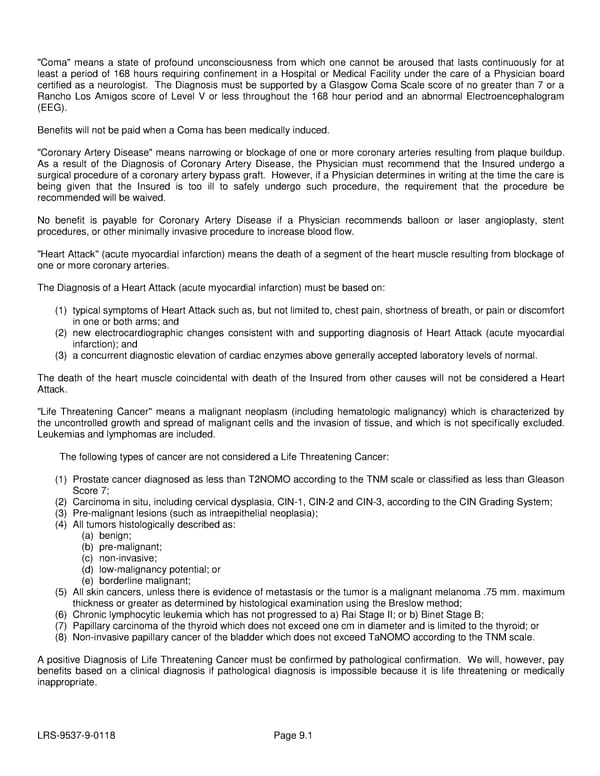 Voluntary Critical Illness Policy - Page 24