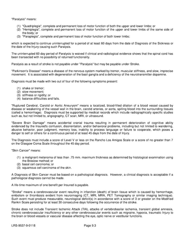 Voluntary Critical Illness Policy - Page 26