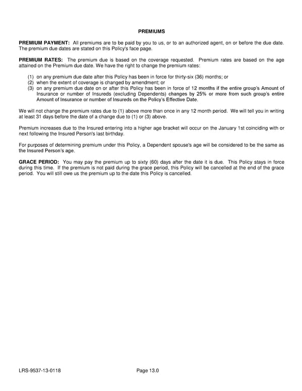 Voluntary Critical Illness Policy - Page 32