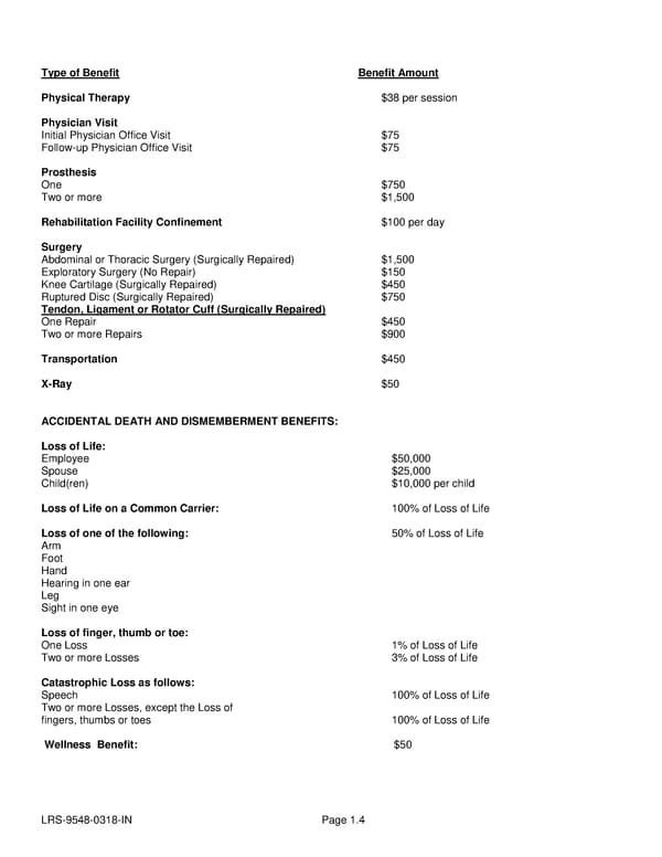 Voluntary Accident Certificate - Page 6