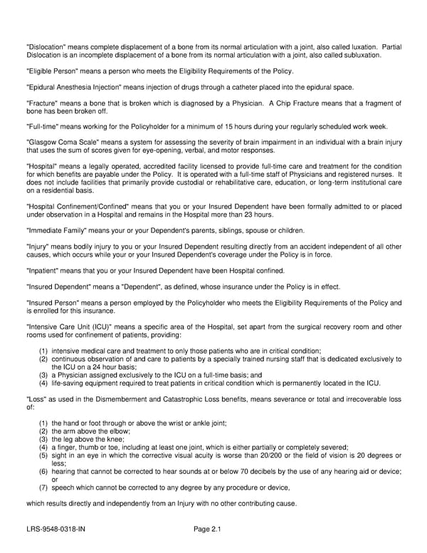 Voluntary Accident Certificate - Page 9