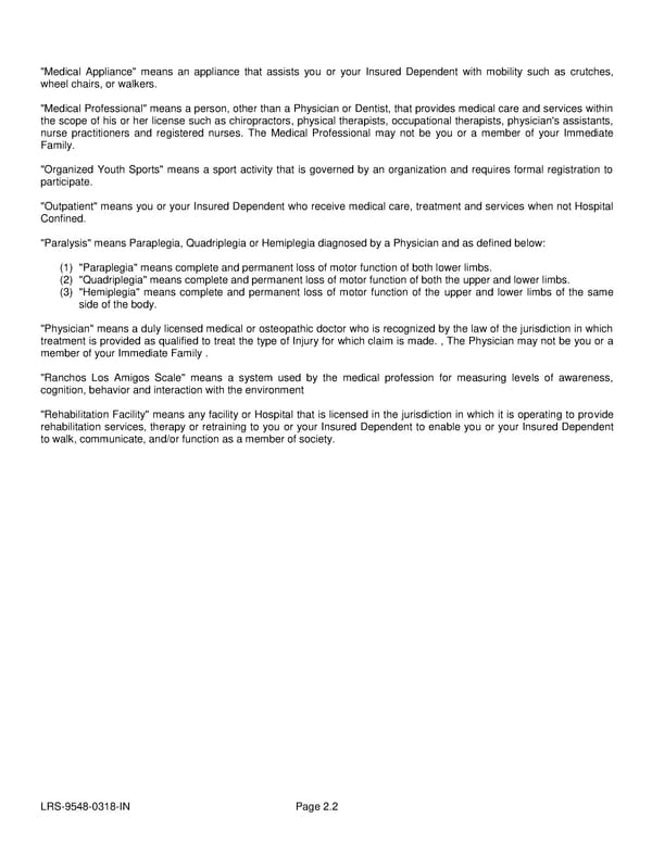 Voluntary Accident Certificate - Page 10