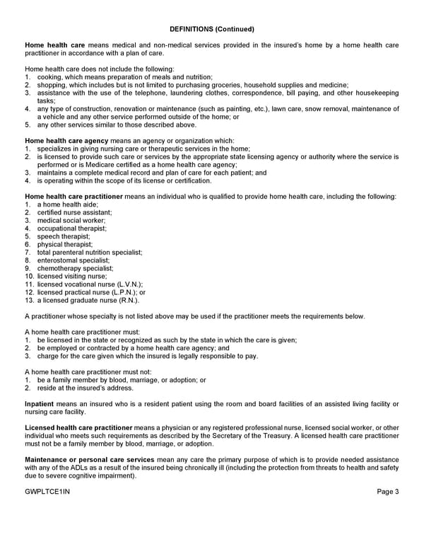 Group Whole Life Policy - Page 27