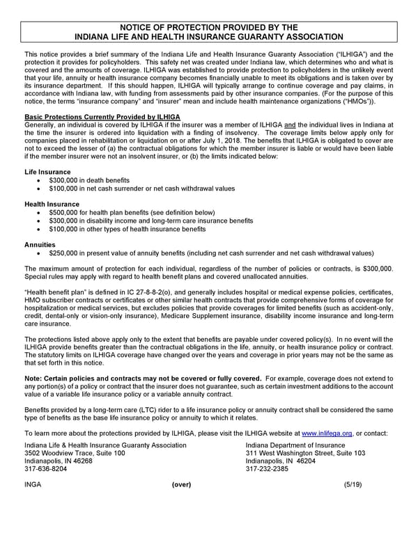 Group Whole Life Policy - Page 34