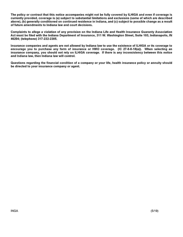 Group Whole Life Policy - Page 35