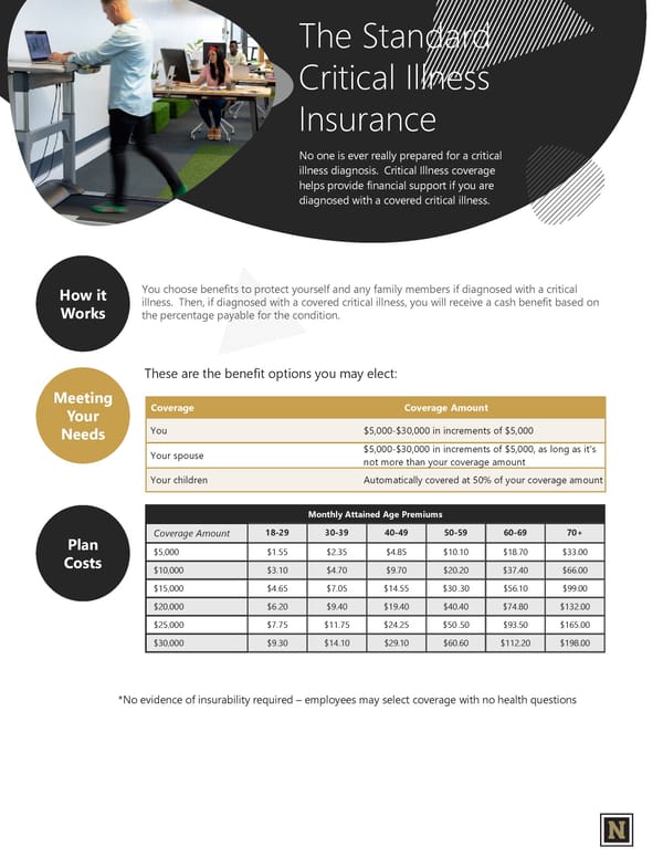 Critical Illness Insurance - Page 1