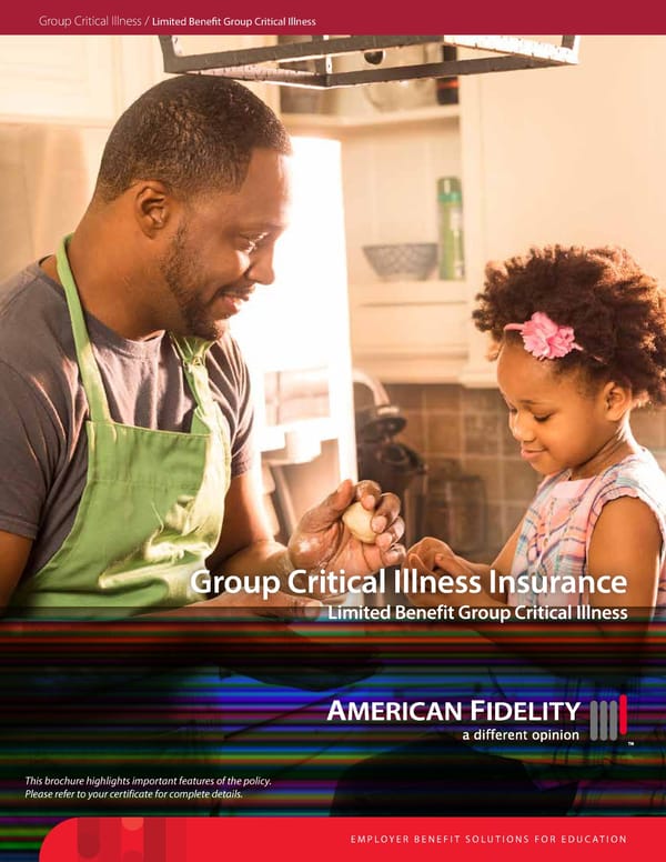 Group Critical Illness IN - Page 1