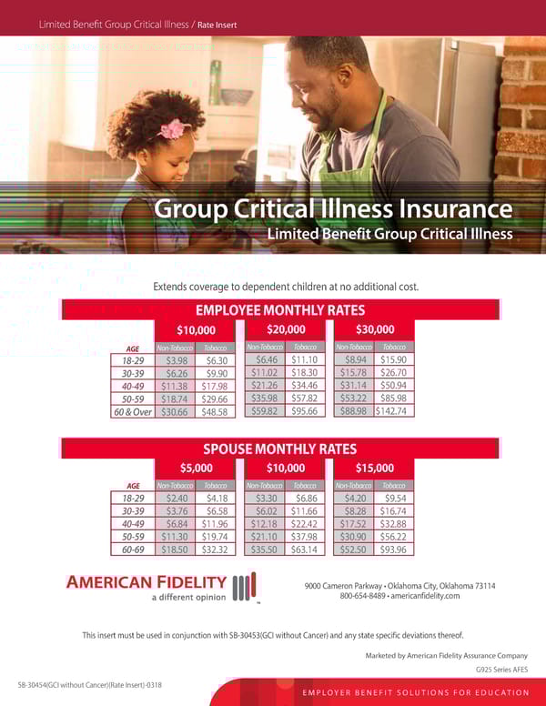 Group Critical Illness IN - Page 5