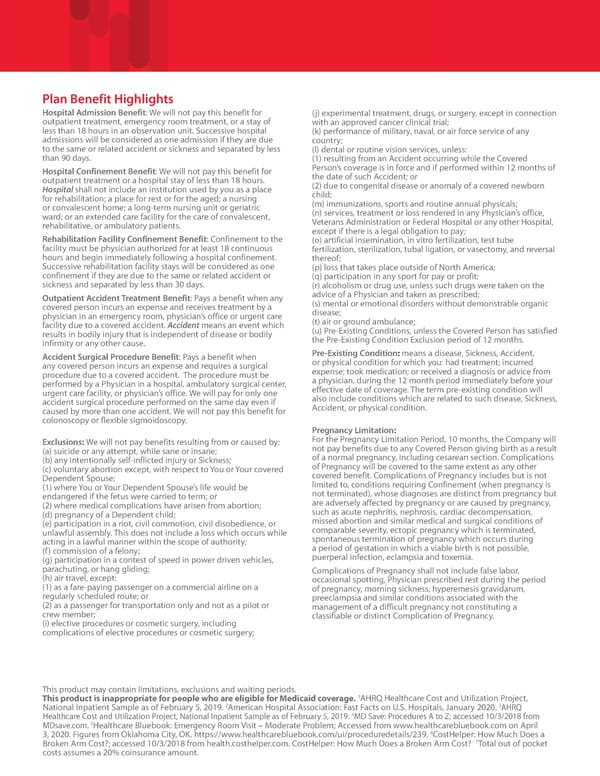 Group Hospital Indemnity IN - Page 3