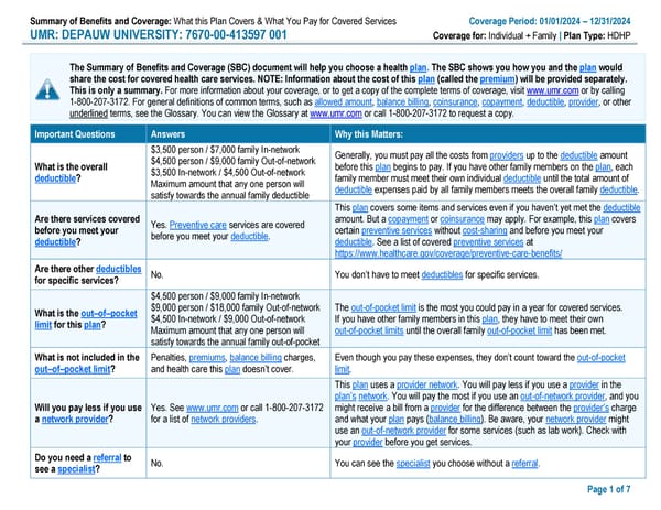 ****Class Only Model Document *** - Page 1