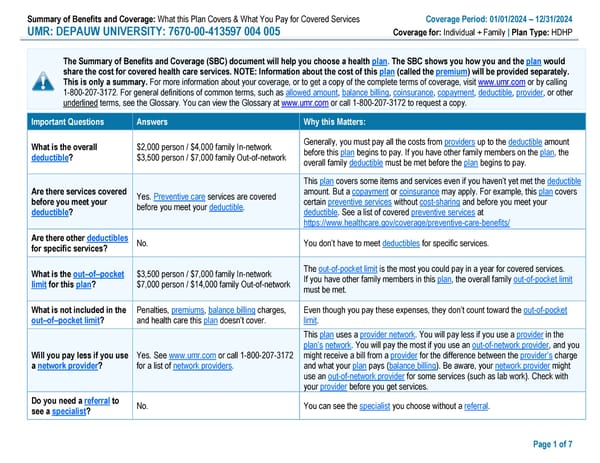 ****Class Only Model Document *** - Page 1