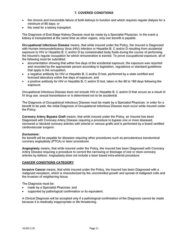 Critical Illness cert - Page 21