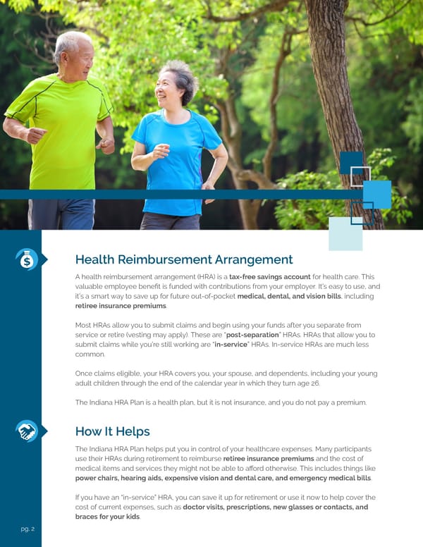 Indiana HRA Plan Brochure - Page 2