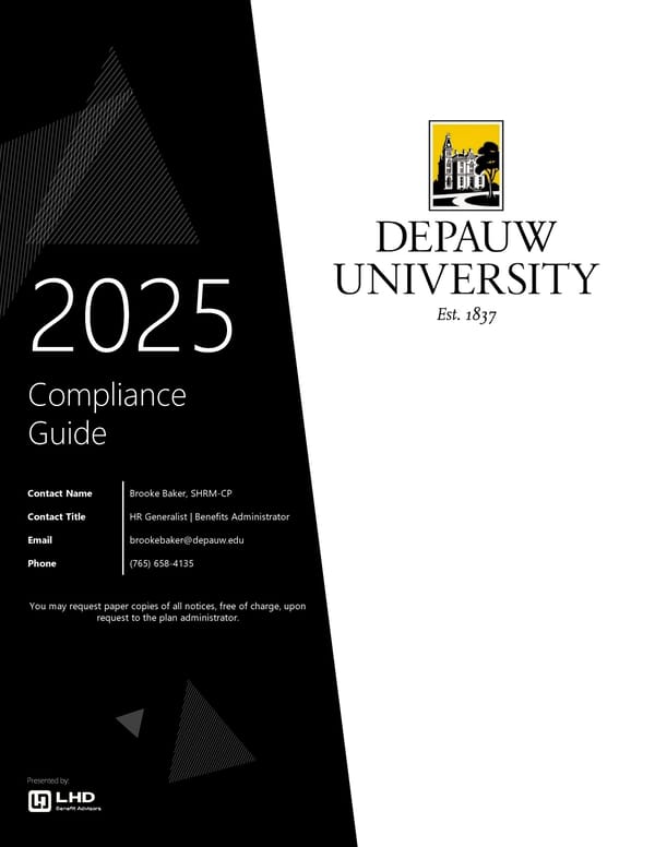 2025 DePauw Compliance Bundle - Page 1