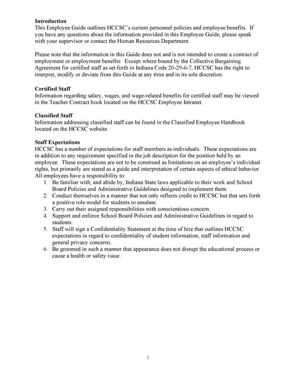 HCCSC Employee Guide - Page 4
