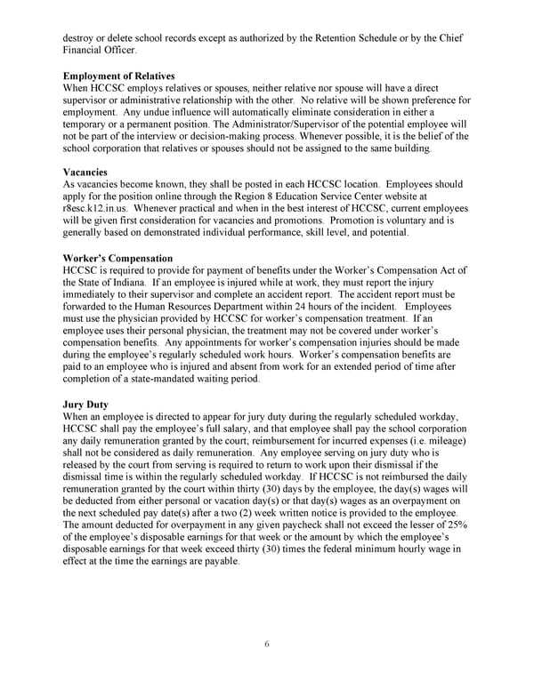 HCCSC Employee Guide - Page 9