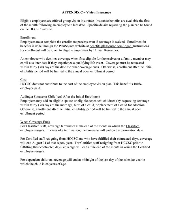 HCCSC Employee Guide - Page 15