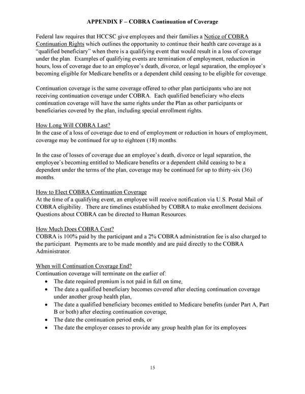 HCCSC Employee Guide - Page 18