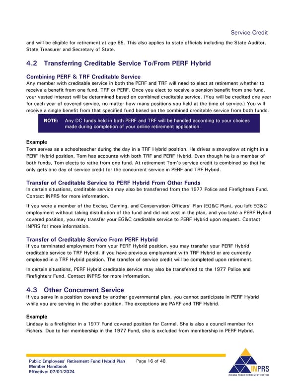 Public Employees' Retirement Fund Hybrid Plan: Member Handbook - Page 16