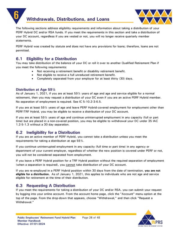 Public Employees' Retirement Fund Hybrid Plan: Member Handbook - Page 26