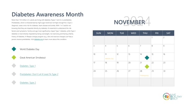 Diabetes Awareness Month: November 2024 - Page 1