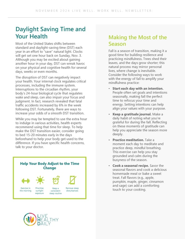 Live Well. Work Well: Understanding and Managing Diabetes - Page 2