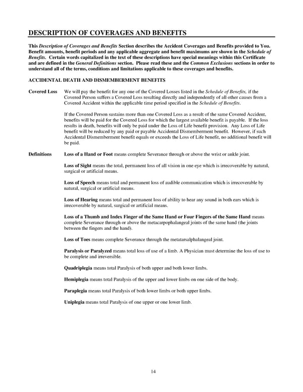 Group AD&D Certificate - Page 24