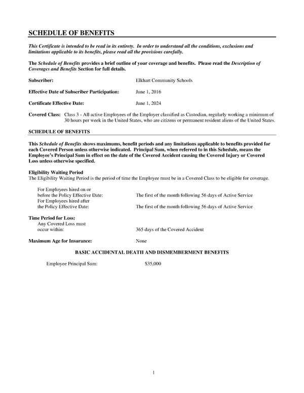 Group AD&D Certificate Class 3 - Page 11