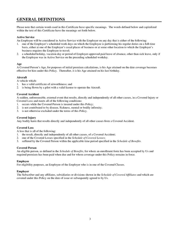 Group AD&D Certificate Class 3 - Page 13