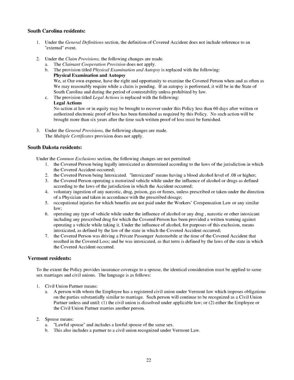 Group AD&D Certificate Class 3 - Page 32