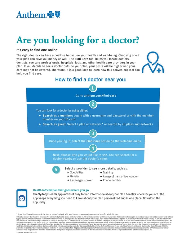 Understanding HealthSync Services - Page 8