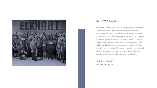 Elkhart Community Schools Employee Benefits Guide 2025 - Page 2