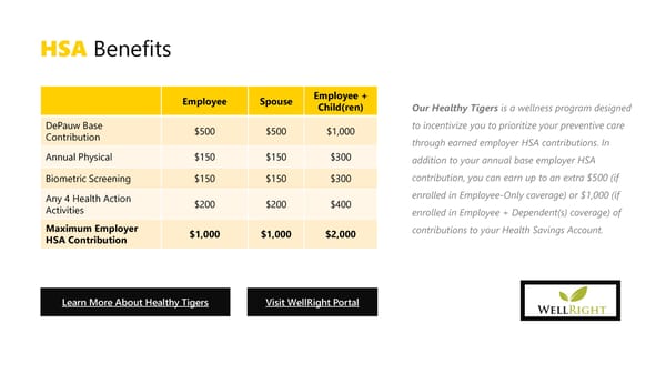 DePauw University 2025 Benefit Guide - Page 18