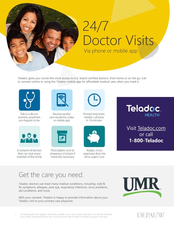 Pre-65 Retirees: Benefit Guide 2025 - Page 7