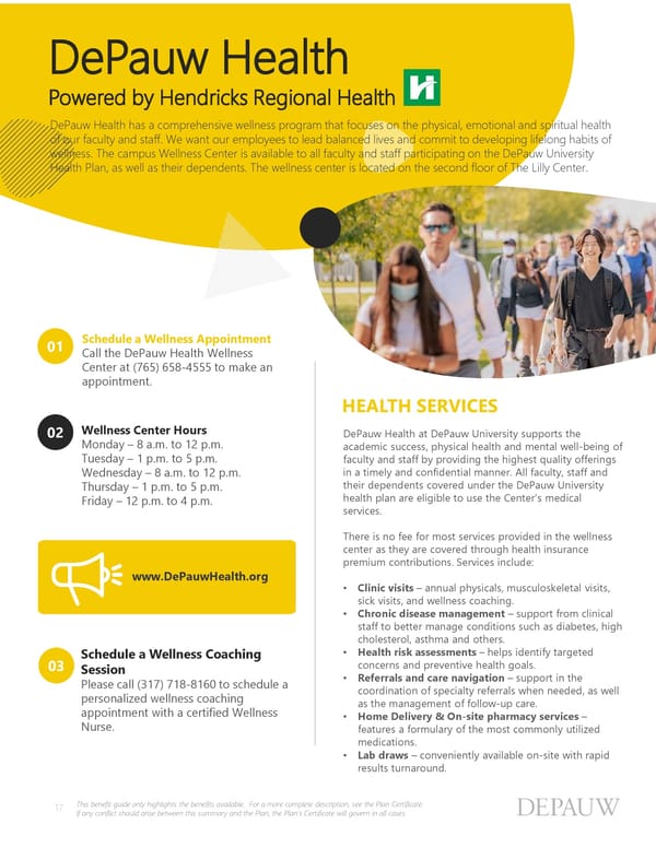 Pre-65 Retirees: Benefit Guide 2025 - Page 17