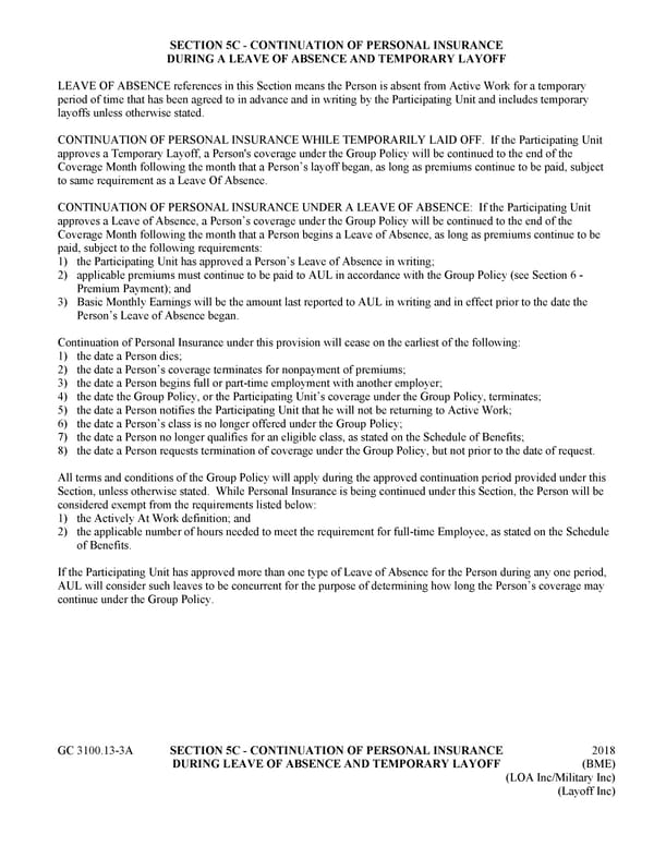 Certificate of Insurance: Group Long Term Disability Income Insurance - Page 24